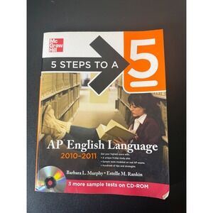 McGraw Hill‎ 5 Steps to a 5 AP English Language 2010-2011 Book with CD-ROM